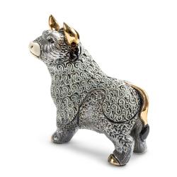 Grey Brave Bull