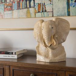 White Elephant Bust