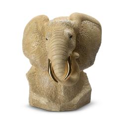 White Elephant Bust